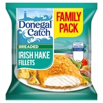 Donegal Breaded Irish Hake Fillets Family Pack (519 g)